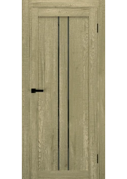 Двері Terminus Ukrainian Doors UD-14 Чорне скло