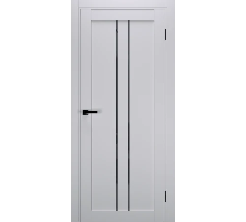 Міжкімнатні Двері Terminus Ukrainian Doors UD-14 ПП Чорне скло ПВХ плівка