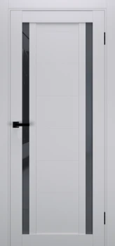 Двері Terminus Ukrainian Doors UD-17 ПП Чорне скло