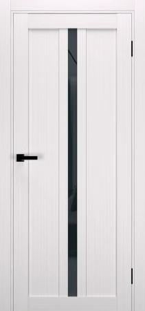 Межкомнатные Двери Terminus Ukrainian Doors UD-19 Черное стекло Ламинатин