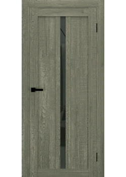 Двері Terminus Ukrainian Doors UD-19 Чорне скло