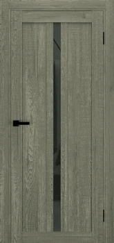 Двері Terminus Ukrainian Doors UD-19 Чорне скло