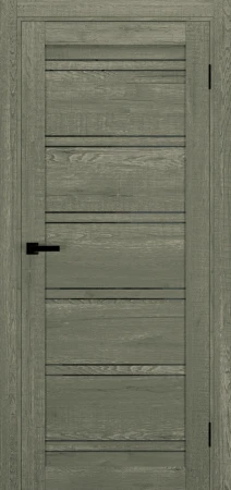 Межкомнатные Двери Terminus Ukrainian Doors UD-20 Черное стекло Ламинатин