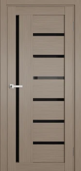 Двері Terminus Ukrainian Doors UD-03 ПВХ Чорне скло