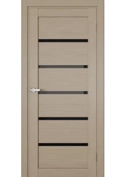 Двері Terminus Ukrainian Doors UD-04 ПВХ Чорне скло