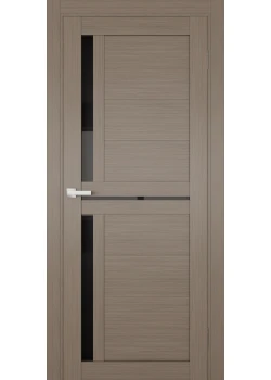 Двері Terminus Ukrainian Doors UD-05 ПВХ Чорне скло