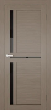 Двері Terminus Ukrainian Doors UD-05 ПВХ Чорне скло