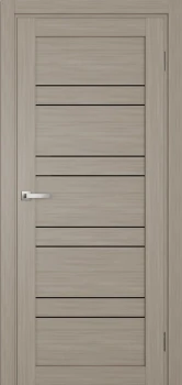 Двері Terminus Ukrainian Doors UD-06 ПВХ Чорне скло