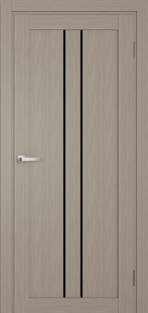 Міжкімнатні Двері Terminus Ukrainian Doors UD-14 ПВХ Чорне скло ПВХ плівка