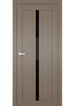 Двері Terminus Ukrainian Doors UD-19 ПВХ Чорне скло