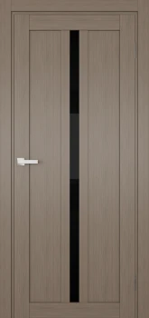 Двері Terminus Ukrainian Doors UD-19 ПВХ Чорне скло