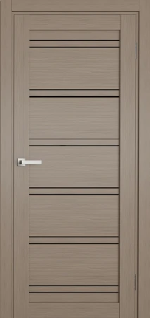 Межкомнатные Двери Terminus Ukrainian Doors UD-20 ПВХ Черное стекло ПВХ плёнка