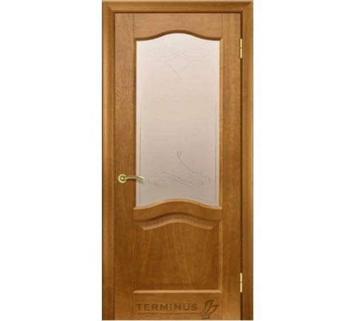 Межкомнатные Двери Terminus Classic NEW Классика 3 ПО дуб темный Шпон
