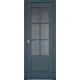 Межкомнатные Двери Terminus Neo Soft 602 Черное стекло ПВХ плёнка
