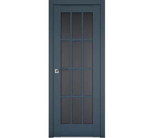 Межкомнатные Двери Terminus Neo Soft 603 Черное стекло ПВХ плёнка