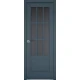 Межкомнатные Двери Terminus Neo Soft 604 Черное стекло ПВХ плёнка