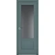 Міжкімнатні Двері Terminus Neo Soft 606 Чорне скло ПВХ плівка