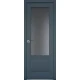 Міжкімнатні Двері Terminus Neo Soft 606 Чорне скло ПВХ плівка
