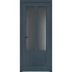Межкомнатные Двери Terminus Neo Soft 609 Черное стекло ПВХ плёнка