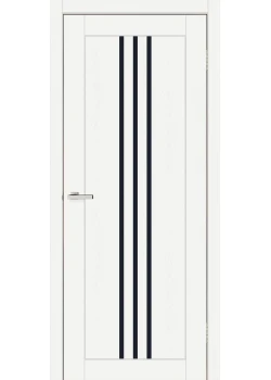 Двери ТМ DOORS C049 ПВХ черным стеклом