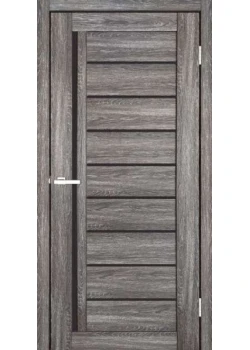 Двери ТМ DOORS C067 ПВХ Черное стекло