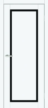 Двери ТМ DOORS C090 ПВХ Эмалит Черное стекло