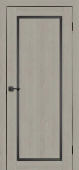 Двери ТМ DOORS C090 ПВХ Черное стекло