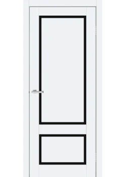 Двери ТМ DOORS C105 ПВХ Эмалит Черное стекло