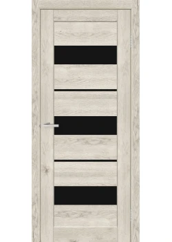 Двери ТМ DOORS C028 Черное стекло
