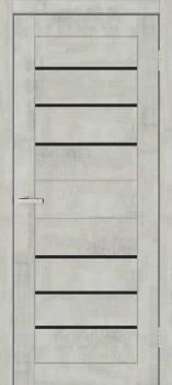 Двери ТМ DOORS C034 ПВХ Черное стекло