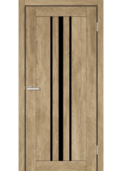 Двери ТМ DOORS C050 ПВХ Черное стекло