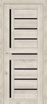 Двери ТМ DOORS C051 Черное стекло