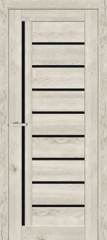 Двери ТМ DOORS C067 Черное стекло