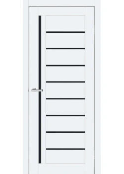 Двери ТМ DOORS C067 ПВХ Эмалит Черное стекло