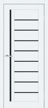 Двери ТМ DOORS C067 ПВХ Эмалит Черное стекло