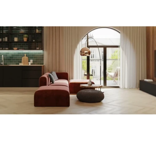 Винил AfirMax Chevron Hartford Oak CLC 41822