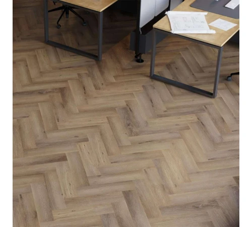 Вініл AfirMax Legnar Herringbone Frisco Oak HB 41475