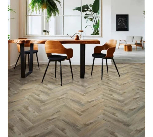 Виниловый пол SPC HDM Vinyluxe Herringbone Oxford HRB0512