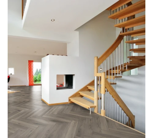 Ламинат Herringbone Eiche geolt dunkel braun | 3860