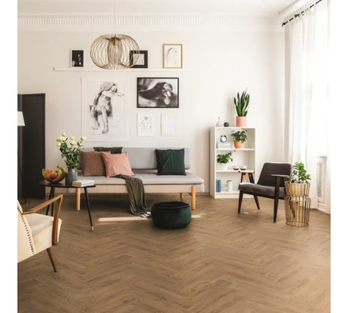 Ламинат Herringbone Inca Carpenter Oak | K476