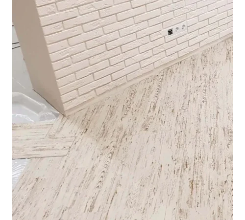 Вінілова підлога LG Decotile wood Сосна пофарбована молочна DSW2361