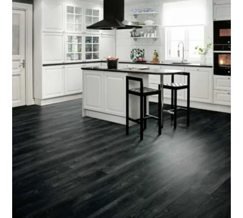 Вінілова підлога LG Decotile wood Сосна пофарбована чорна GSW2367