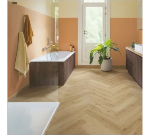 Виниловый пол Quick Step Ciro Дуб Ботанический Бежевый AVHBU40362