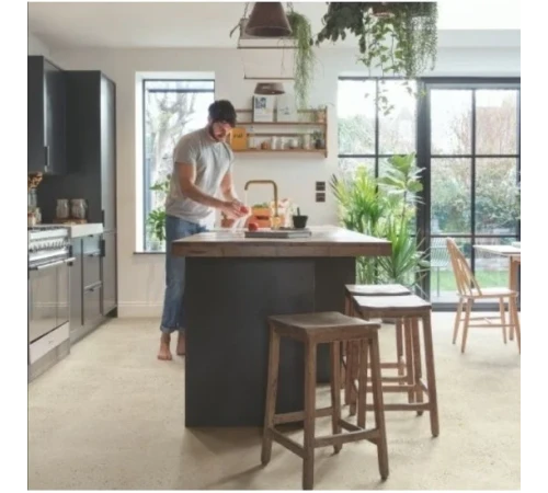 Виниловый пол Quick Step Illume Бетон галька AVMTU40276