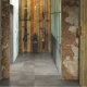 Виниловый пол Quick Step Oro Base Tiles Бетонный камень AVSTT40234