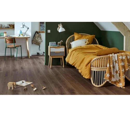 Виниловая плитка Tarkett Starfloor Click Solid 55 DELICATE-OAK-Brownl 36020006