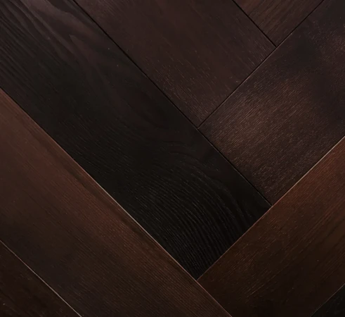 Паркетна дошка Universe Ясен мокко (herringbone)