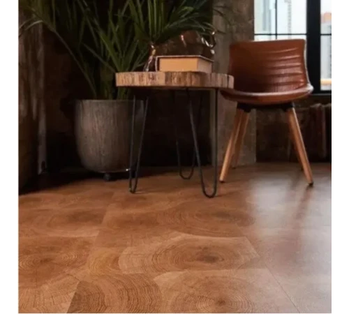 Виниловый пол Vinilam Ceramo Дуб Натуральный 61601