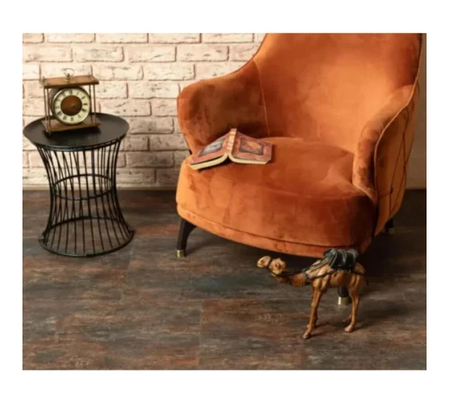Виниловый пол Vinilam Ceramo Керамическая Сталь 71617