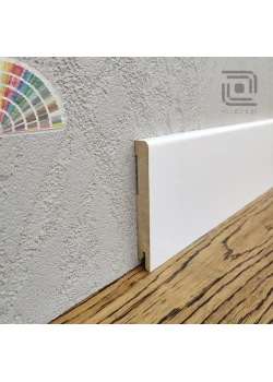 Плінтус МДФ прямий 100х12х2000 мм. MDF-R100 RAL Kluchuk